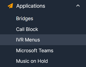IVRMenus